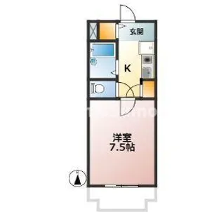 エストレーラ五色山【2階】の間取り