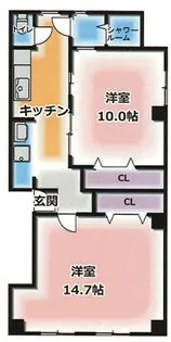 築島ビル【2階】の間取り
