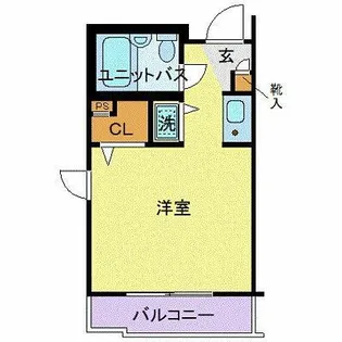 ジョイフル祐天寺【3階】の間取り