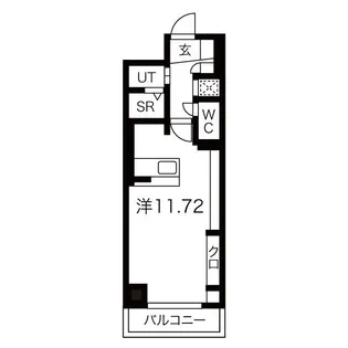 フレックス芦屋【9階】の間取り