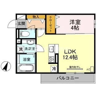兵庫県神戸市東灘区住吉本町2丁目【アパート】の間取り
