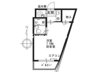 芦屋アーチストビラ【2階】の間取り