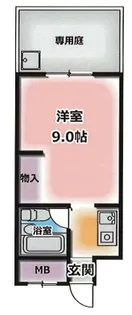 シルバーハイツ御影【5階】の間取り