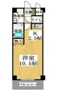 兵庫県神戸市長田区浪松町5丁目【マンション】の間取り