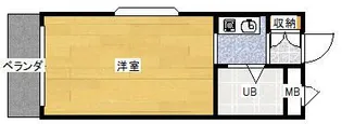 兵庫県神戸市長田区戸崎通3丁目【マンション】の間取り