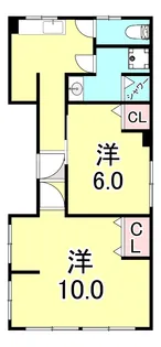 築島ビル【3階】の間取り