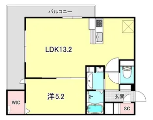 D-residence上甲子園【3階】の間取り