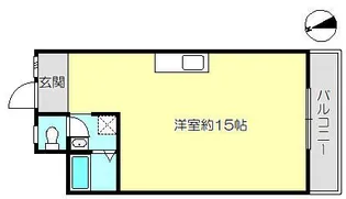 日星マンション【4階】の間取り
