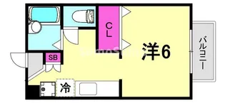 サニーテラス甲子園一番町【2階】の間取り