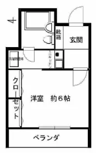 アルゴール王子公園【4階】の間取り