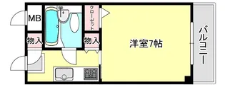 兵庫県神戸市兵庫区塚本通6丁目【アパート】の間取り