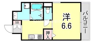 コモ西宮北口【1階】の間取り