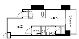 インペリアル新神戸【9階】の間取り