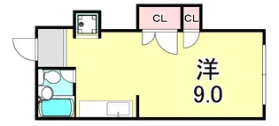 サンビレッジ須磨【2階】の間取り