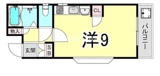 レジデンスドール【4階】の間取り