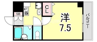 サンリット本山南【4階】の間取り