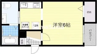 CASA出屋敷駅前【2階】の間取り