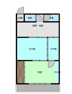 稲垣ビル【3階】の間取り