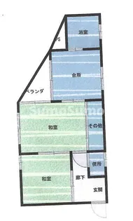 稲垣ビル【4階】の間取り