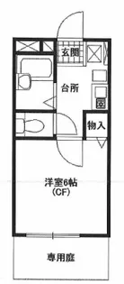 兵庫県神戸市灘区篠原南町2丁目【アパート】の間取り