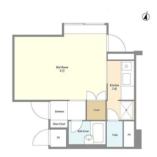 目黒LFV【2階】の間取り
