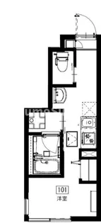 ソルナクレイシア桜新町【1階】の間取り
