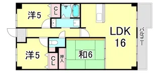 レフィナード(広田町)【5階】の間取り