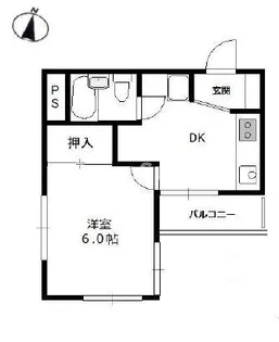 パサージュ北青木【4階】の間取り