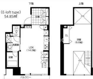 アーバネックス淀屋橋の間取り