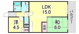 ルマージュ瑞穂【3階】の間取り