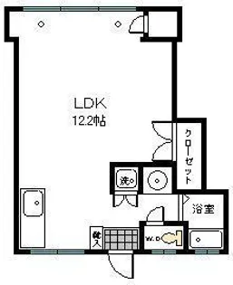 渡辺日進ビル【3階】の間取り