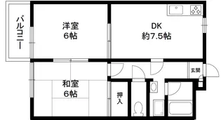 兵庫県神戸市須磨区禅昌寺町1丁目【アパート】の間取り