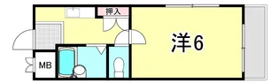 パサージュ樋之池【2階】の間取り