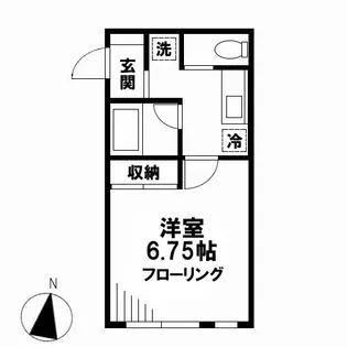 メイイースト【1階】の間取り