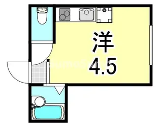 アンジョリジャルダン門戸厄神【2階】の間取り