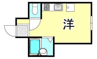 アンジョリジャルダン門戸厄神【2階】の間取り