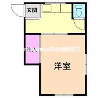 昇幸ハイツ【4階】の間取り