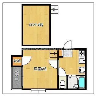 レジデンス博多南【1階】の間取り