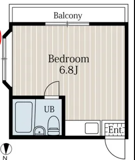 エクセルマンション西宮今津【3階】の間取り