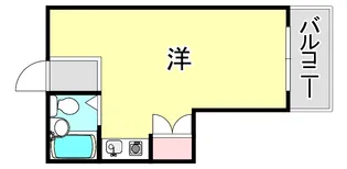 カサベラ神戸【10階】の間取り