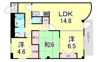 エムテ甲子園【2階】の間取り