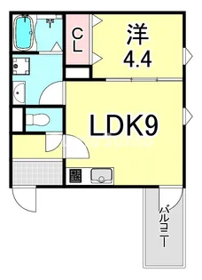 ユニコ【1階】の間取り