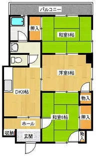 第2藤本ビル【3階】の間取り