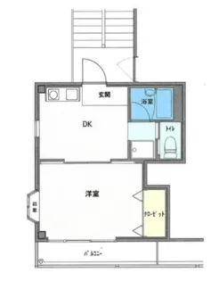 ドミール王子【2階】の間取り
