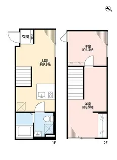 ルミドゥース目黒の間取り