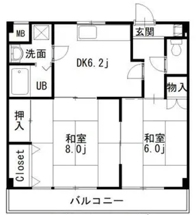兵庫県神戸市兵庫区荒田町3丁目【マンション】の間取り