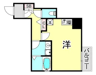 tentree神戸須磨【2階】の間取り