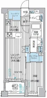 シティカレント目黒学芸大学【3階】の間取り