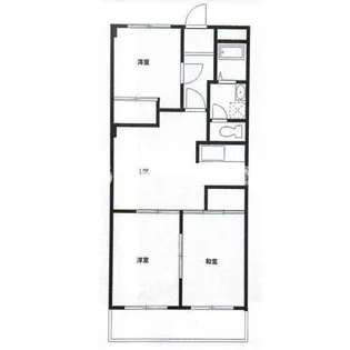 MIRAI武庫之荘【2階】の間取り