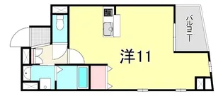 兵庫県神戸市中央区北長狭通7丁目【マンション】の間取り